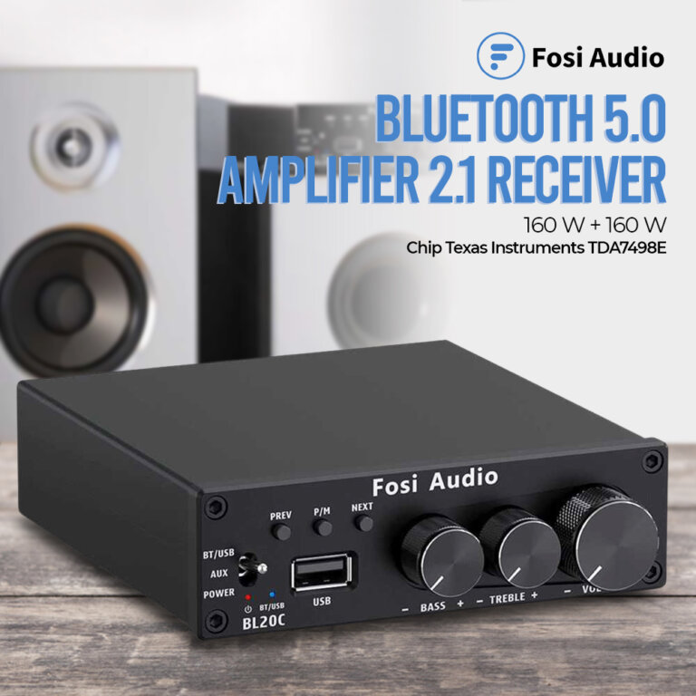 Fosi Audio BL20C デジタルアンプの口コミ・評判、レビュー
