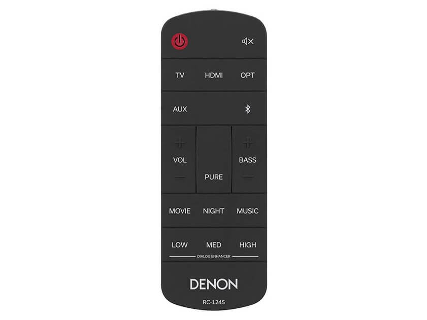 DENON サウンドバー HDMI接続 リモコン付き DENON サウンドバー HDMI接続 リモコン付き